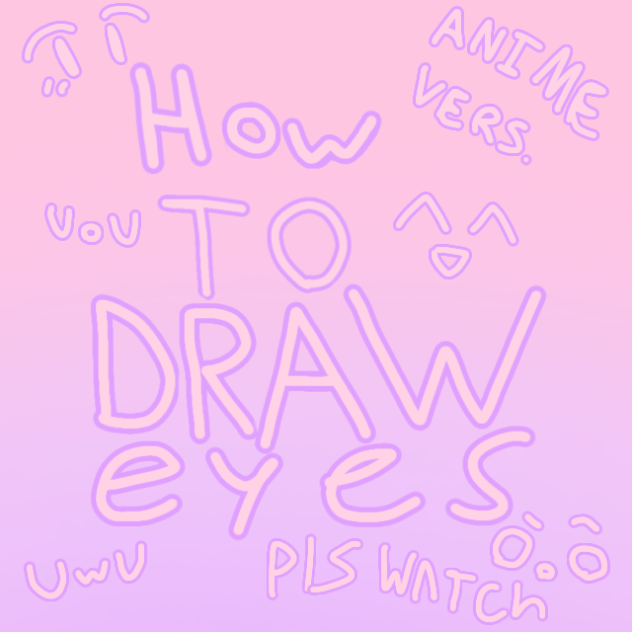 HOW TO DRAW ANIME EYES ANIMATED ibisPaint
