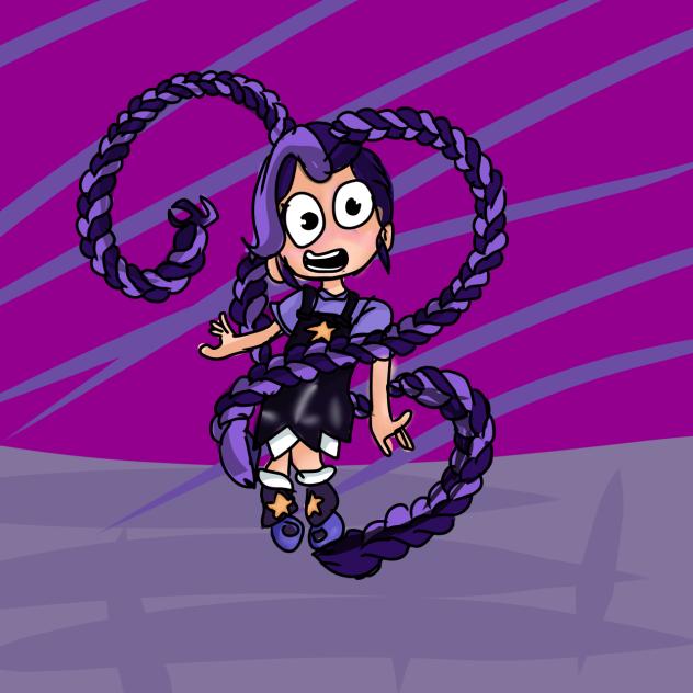 Fanart of Lily love braids
