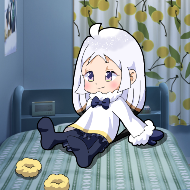 髪解きねむエナガちゃん2回目