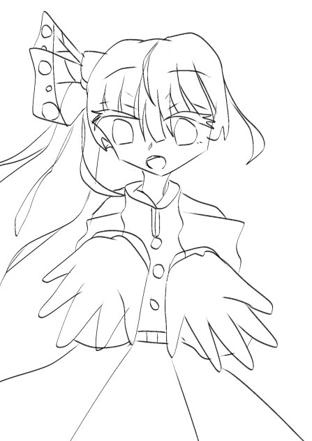 カナヲ線画