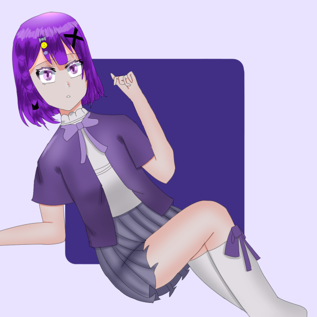 Purple girl