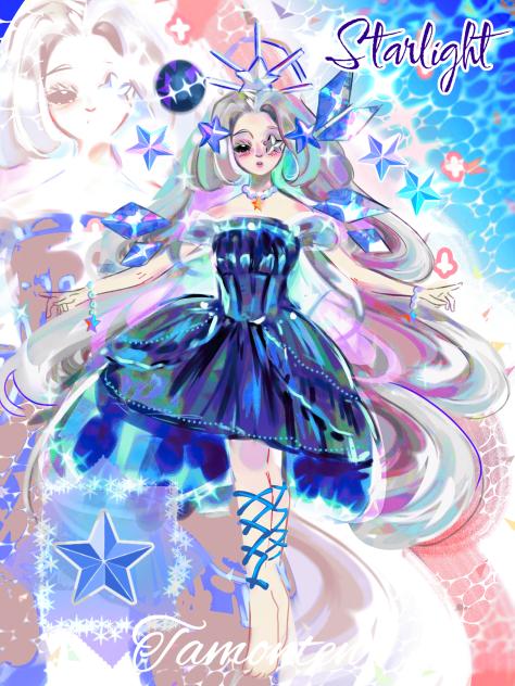 Drapery of stars