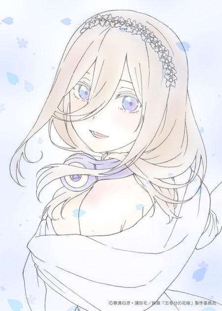 塗りマス　５等分の花嫁