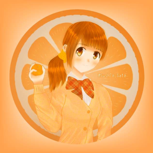 orange girl