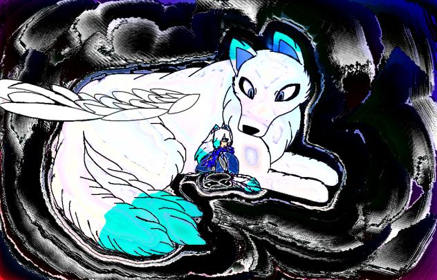 My Oc + Wolf