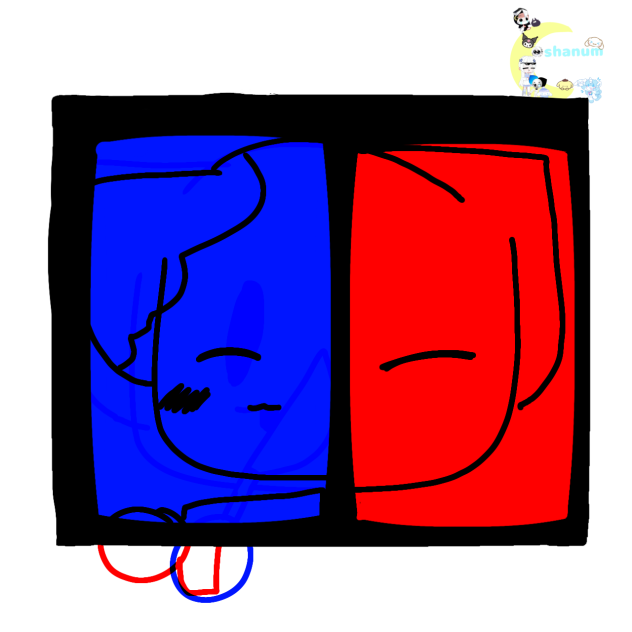 kacamata merah biru (eksperimen)