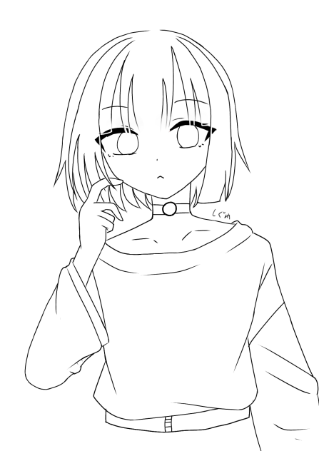 線画❕