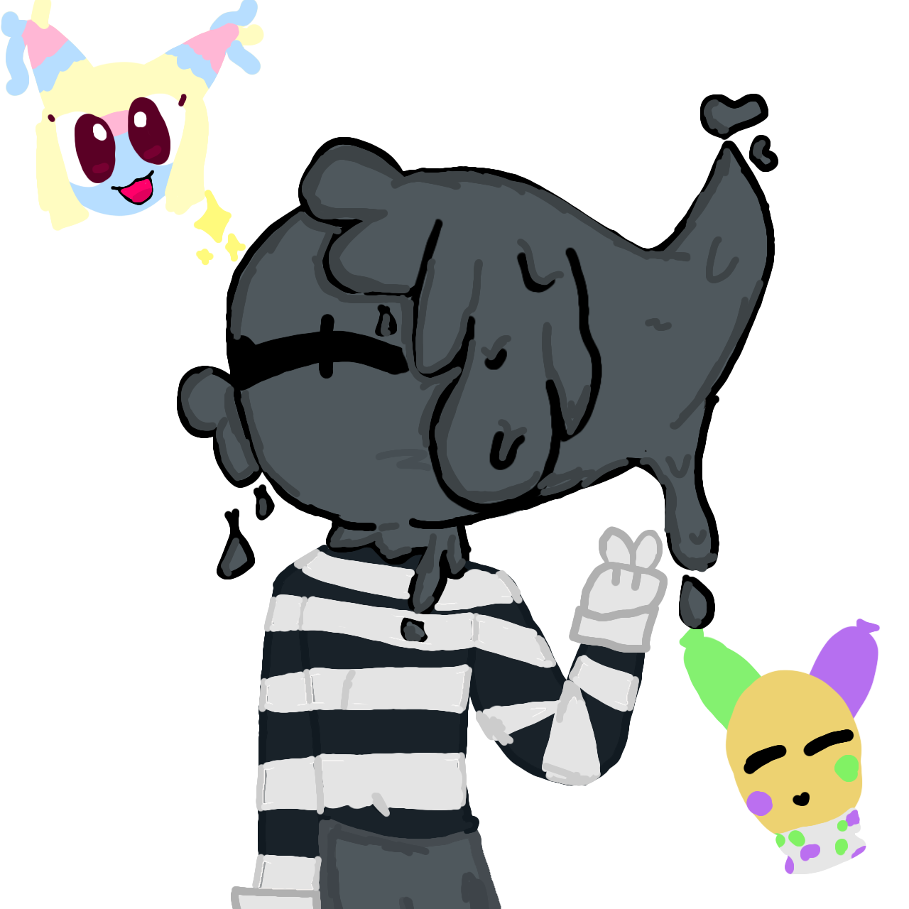 Blot the mime - ibisPaint