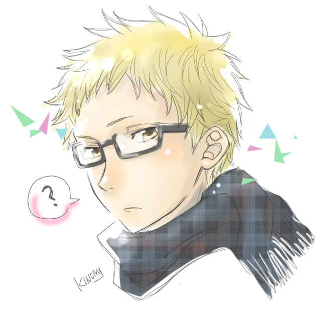 ツッキー落描き