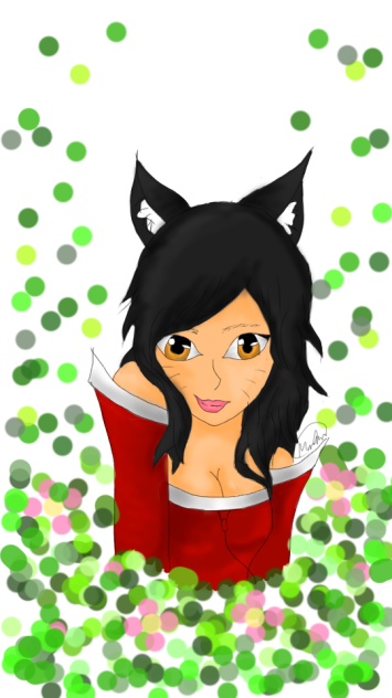 Ahri The Nine Tailed Fox II - ibisPaint