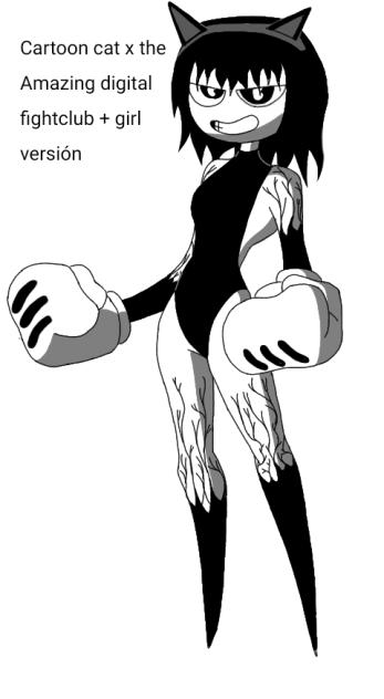 Cartoon cat x tadfc