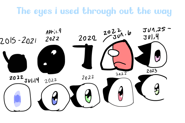 The eyes I used through out the way