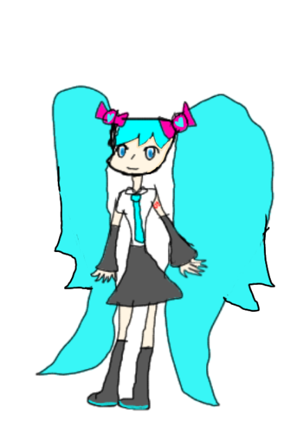 miku v6 art concept