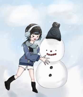 雪だるま☃️
