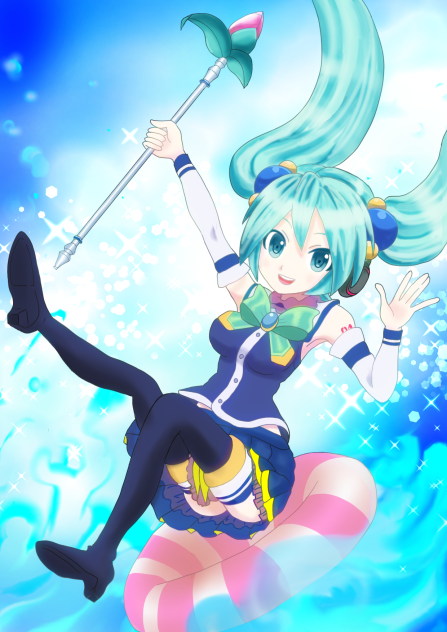 初音ミク×女神アクア