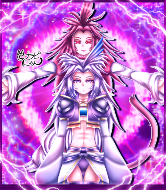 【FF9】クジャ&トランス・クジャ【ブラピにゃん】