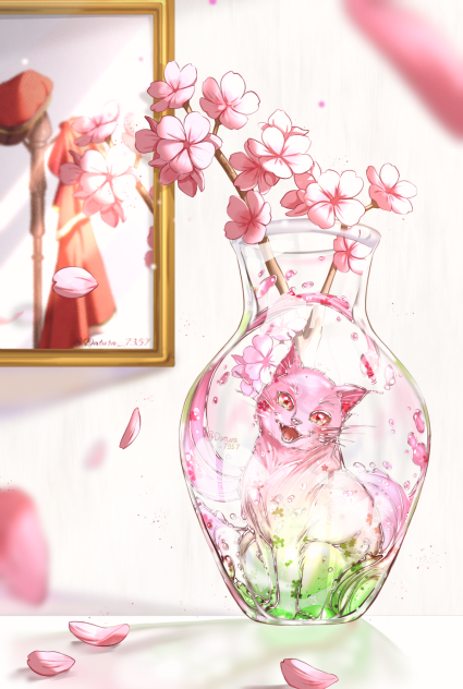 春呼ぶ猫
