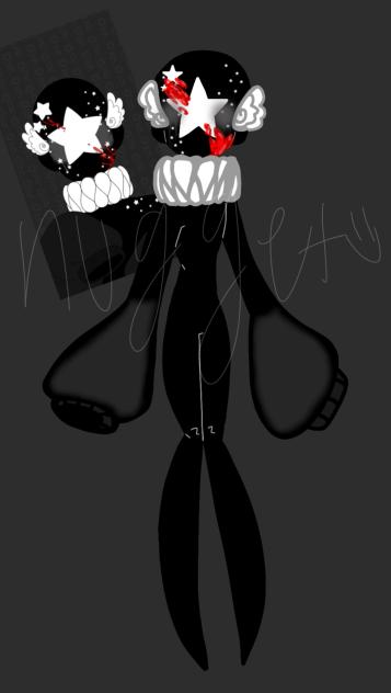 ANOTHER OC question mark t.w. blood btw