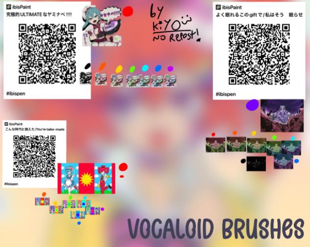 Vocaloid brushes i made =P