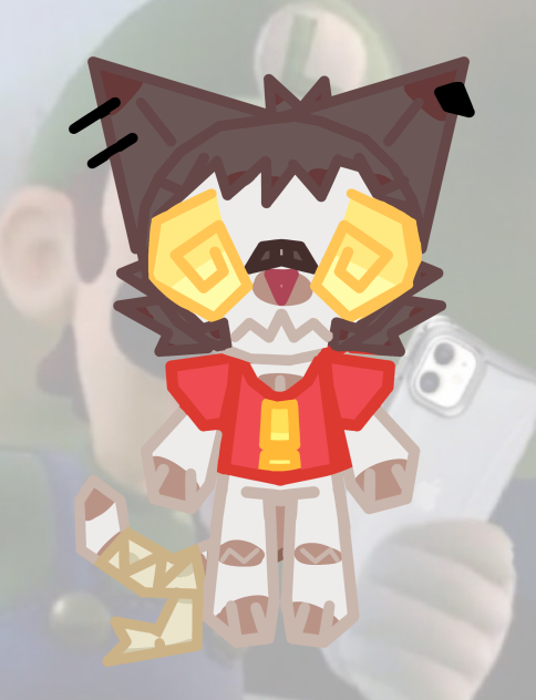 HE LOOKS LIKE HES FROM ANIMAL CROSSING 😭
