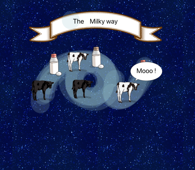 THE  MILK WAY 🐄