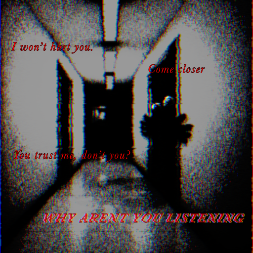 something in the doorway