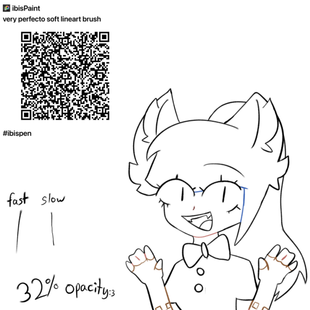 My lineart brush!