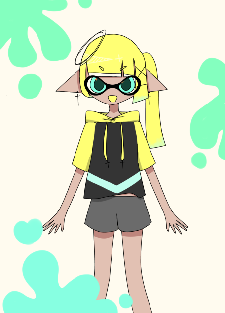 ぱふぇの代理イカちゃん