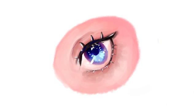 blue eye 👁 💙 🟦