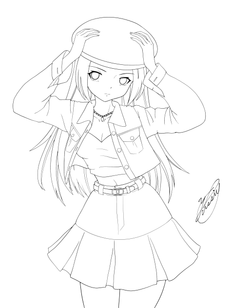 Early Autumn（線画）