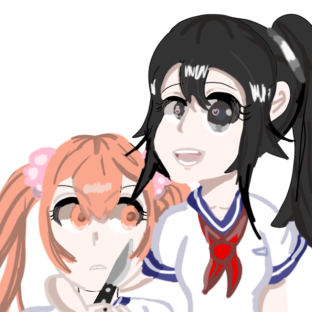 Osana and Ayano..