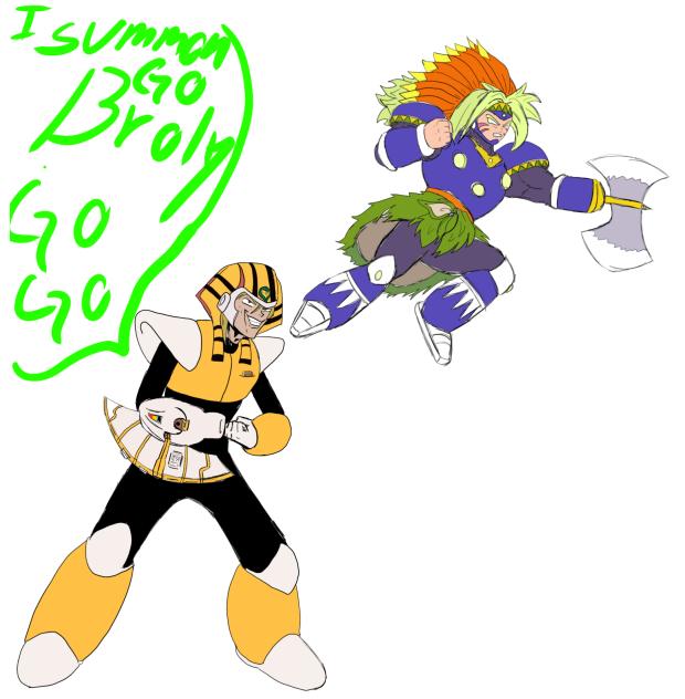 pharaoh joey and tomahawk broly