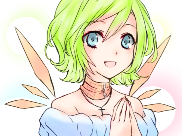塗ってみた【妖精の女の子】