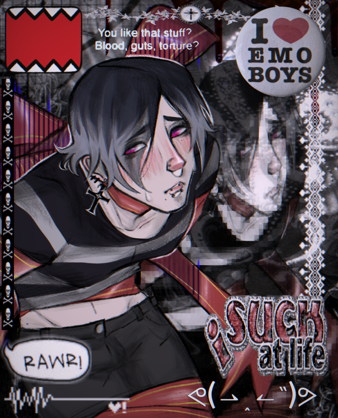 emo boy enthusiast - ibisPaint
