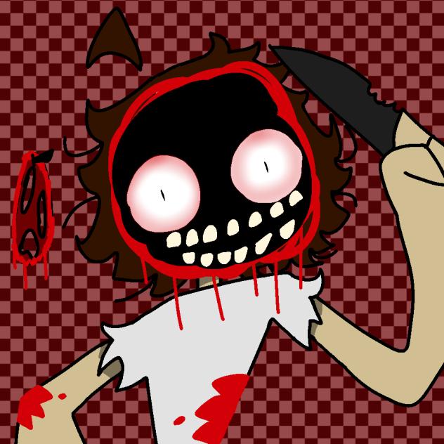i cut my face off! ^^