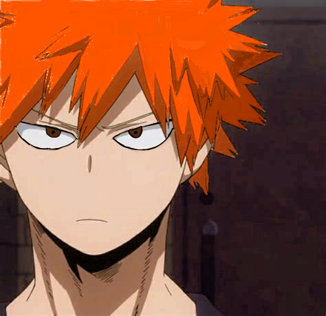Bakugo as Hinata