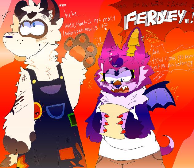 ⭐️FERDLEY THE FARM FERRET❓❗️