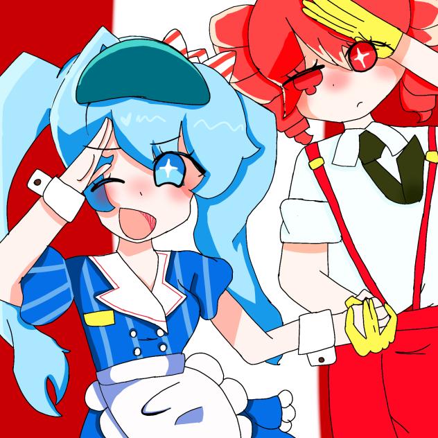 Miku and Teto!!