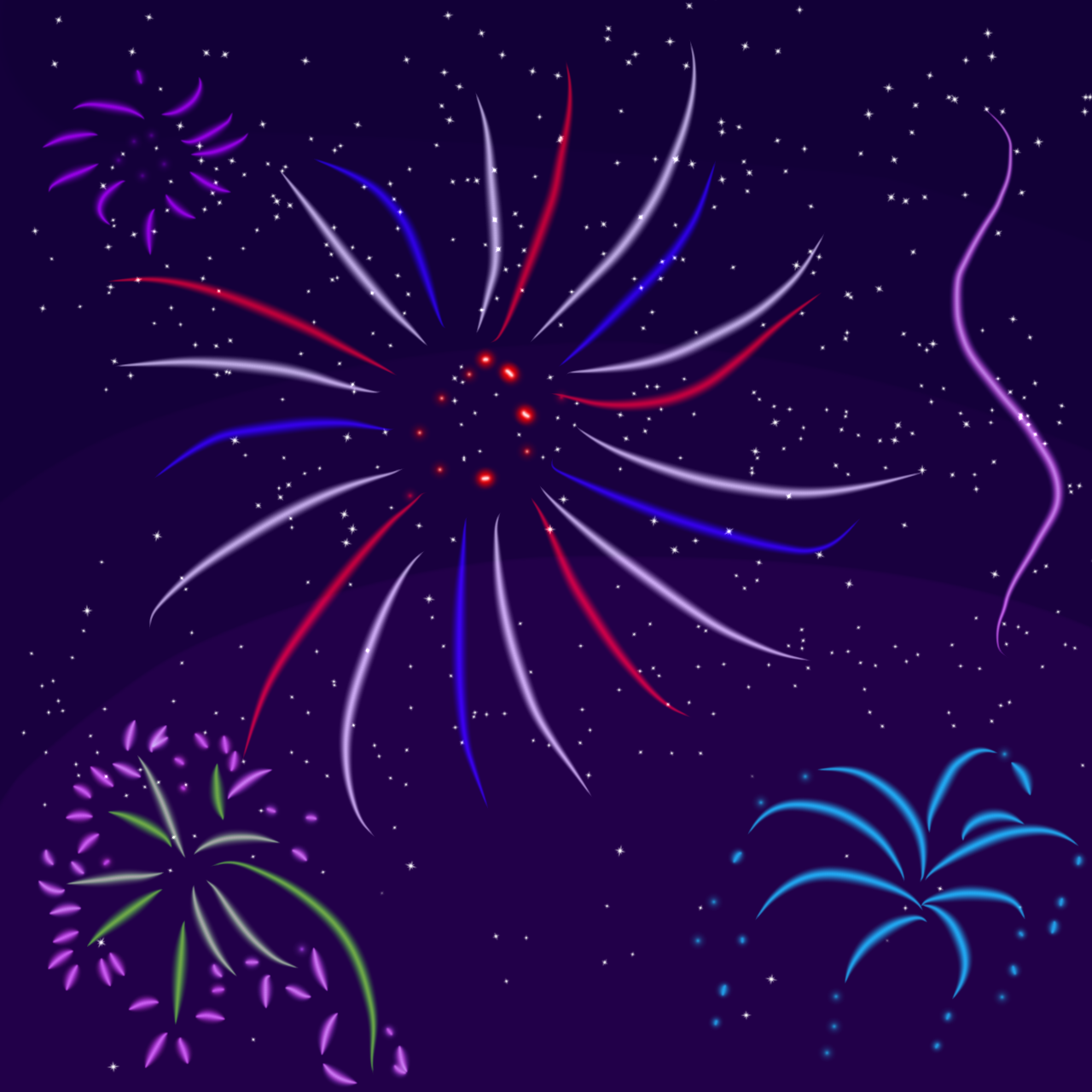Fireworks ibisPaint