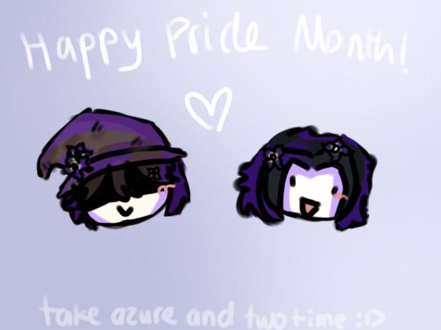 azuretime canon (happy pride month!)