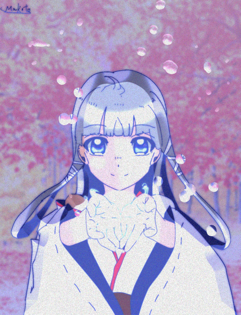 水を操る巫女様