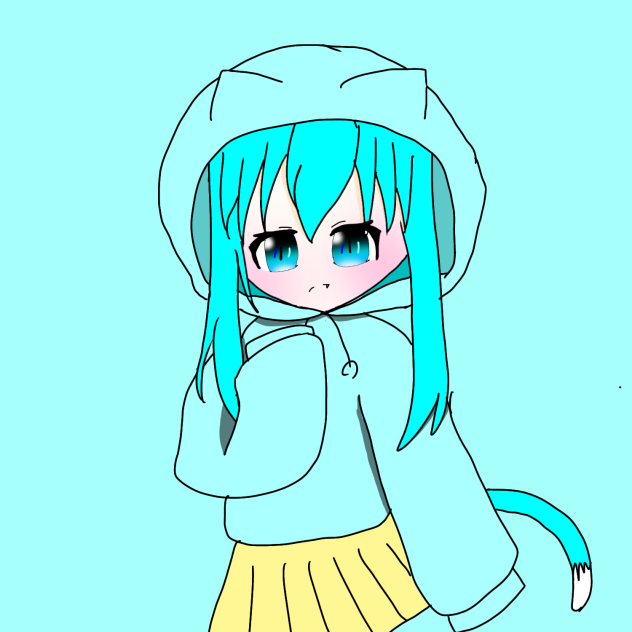 パーカー麗猫