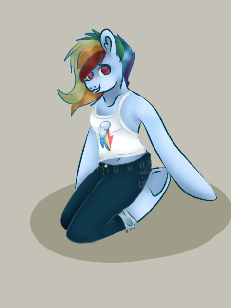 Rainbow Dash - ibisPaint