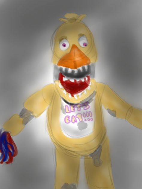 Withered chica