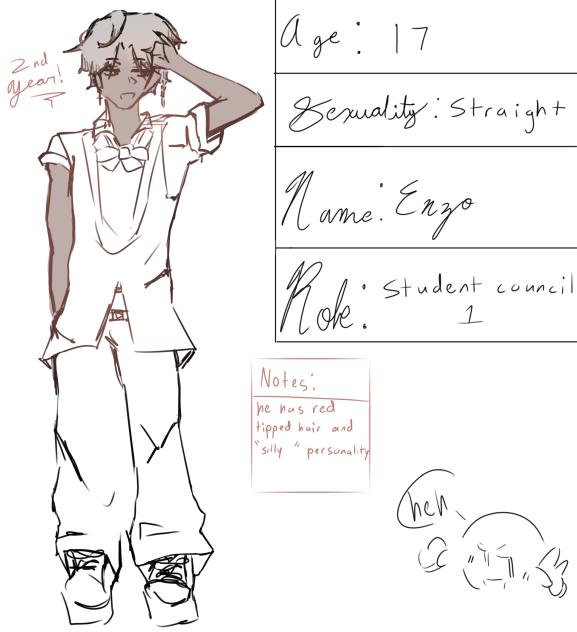 Enrollment thingy for comic 🥸
