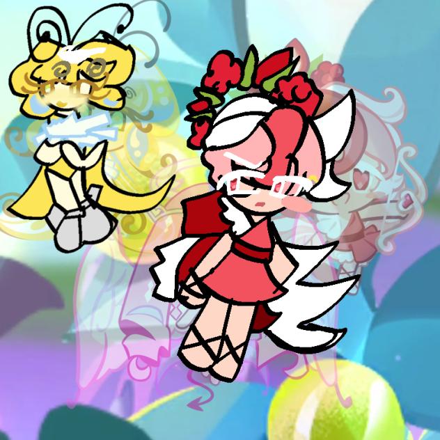pavlova cookie and sugarfly cookie!