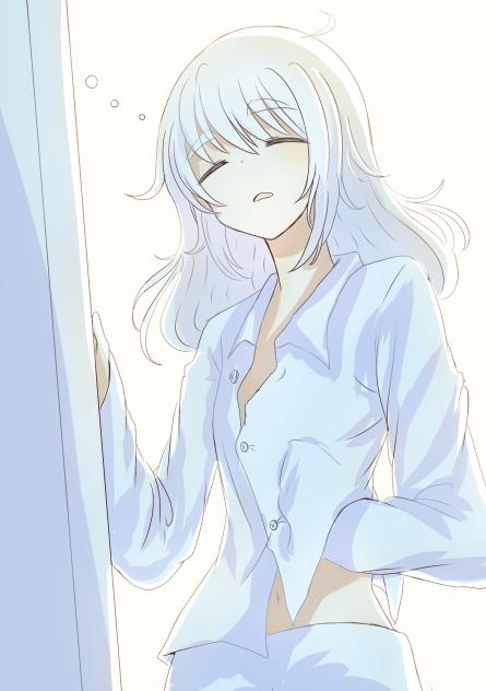 ねみ〜…