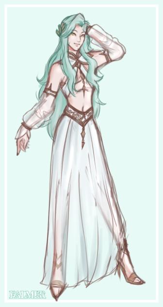 Little warmup character design