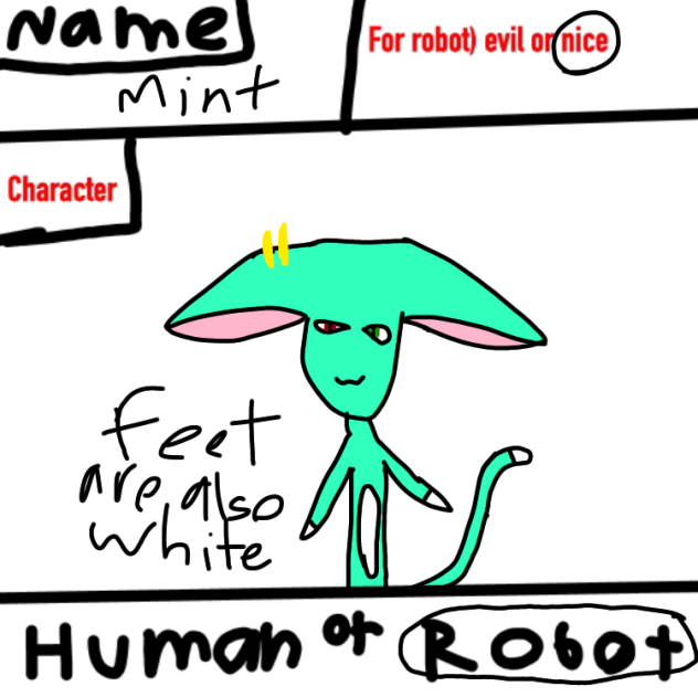 Signup sheet for robot
