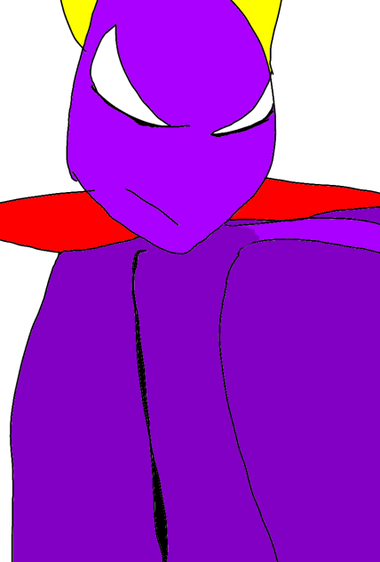 イライラして描いた魔王モーデラー
